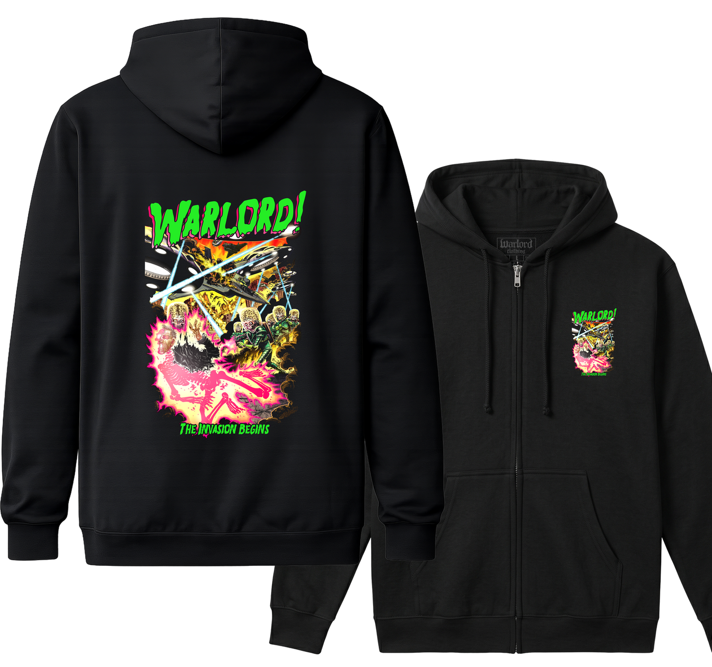 Warlord Clothing - Zipper Hoodie