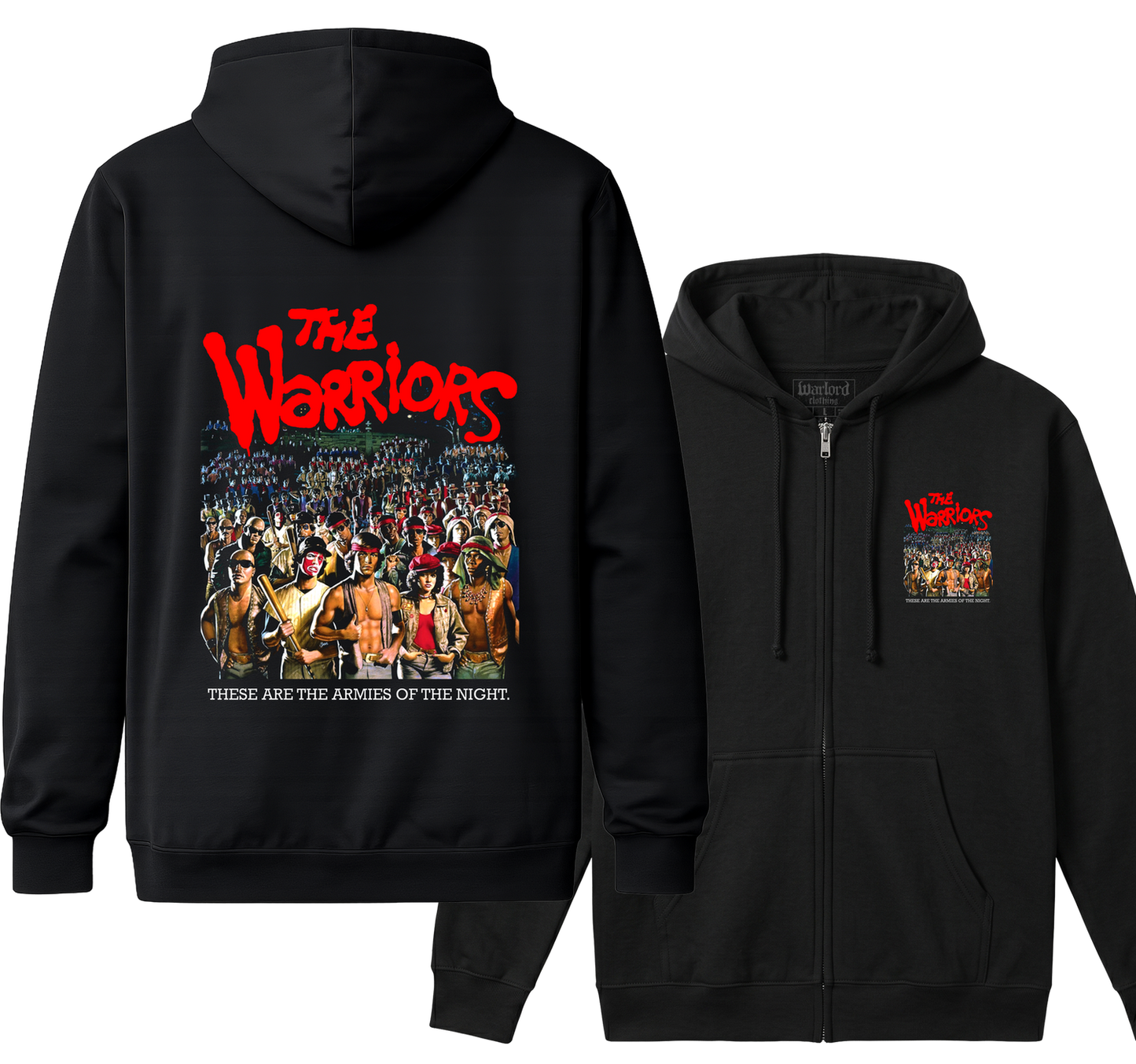 Warriors - Zipper Hoodie