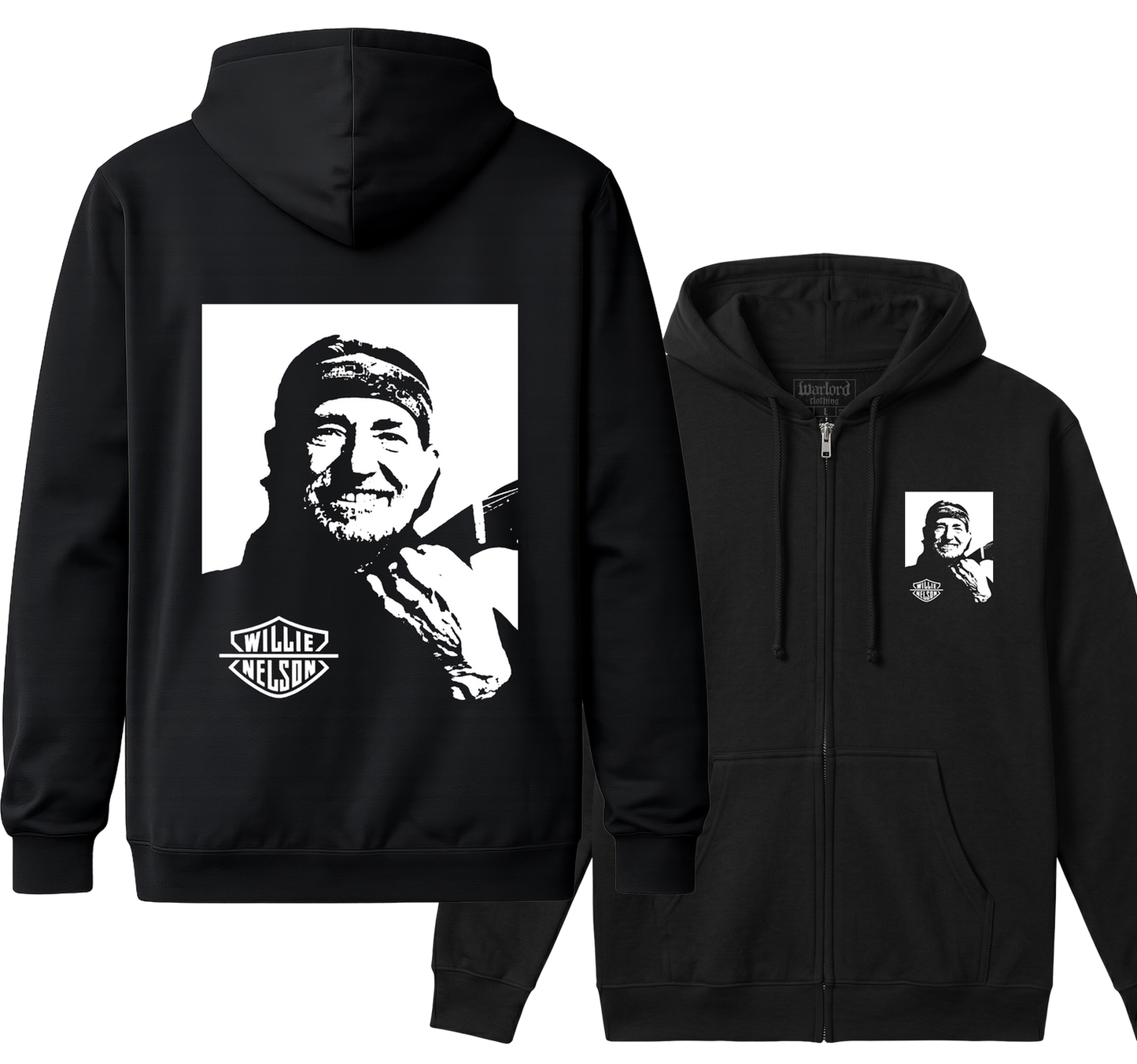 Willie Nelson - Zipper Hoodie