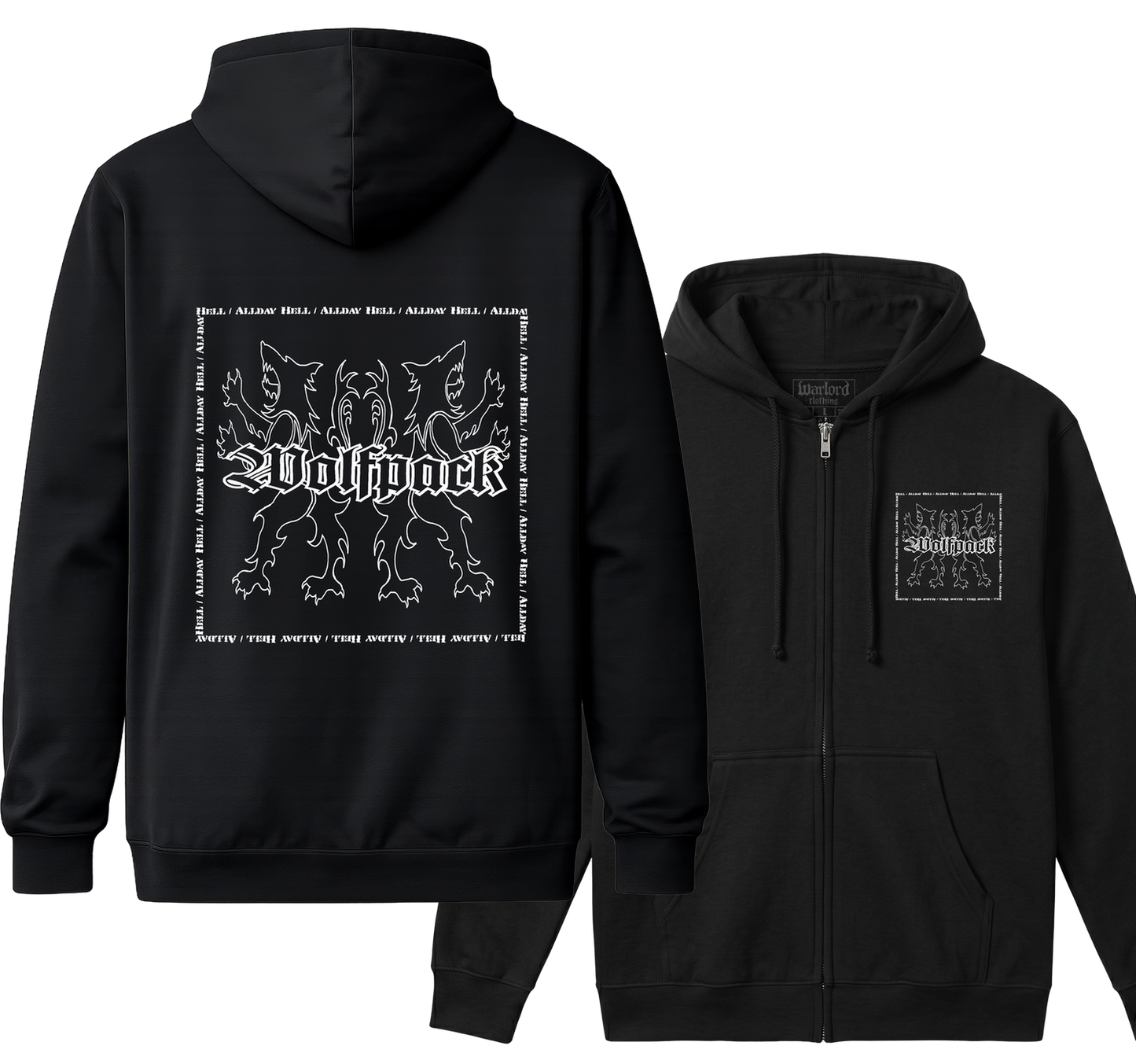 Wolfpack - Zipper Hoodie