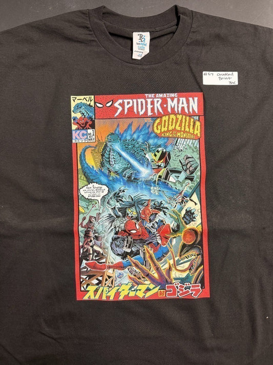Spiderman Vs Godzilla