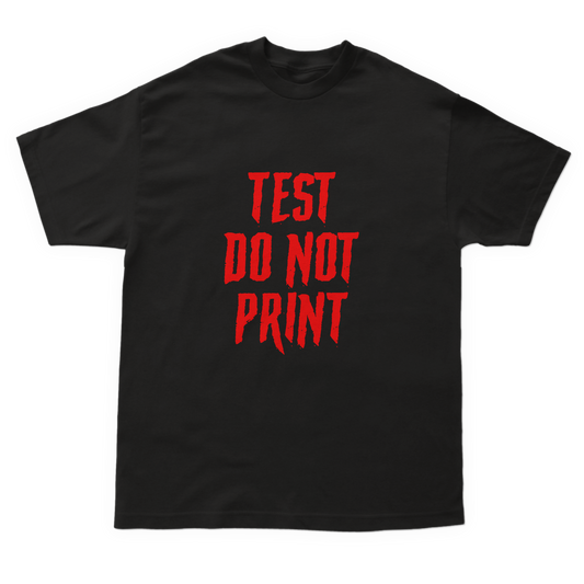 Test Product - Do Not Print