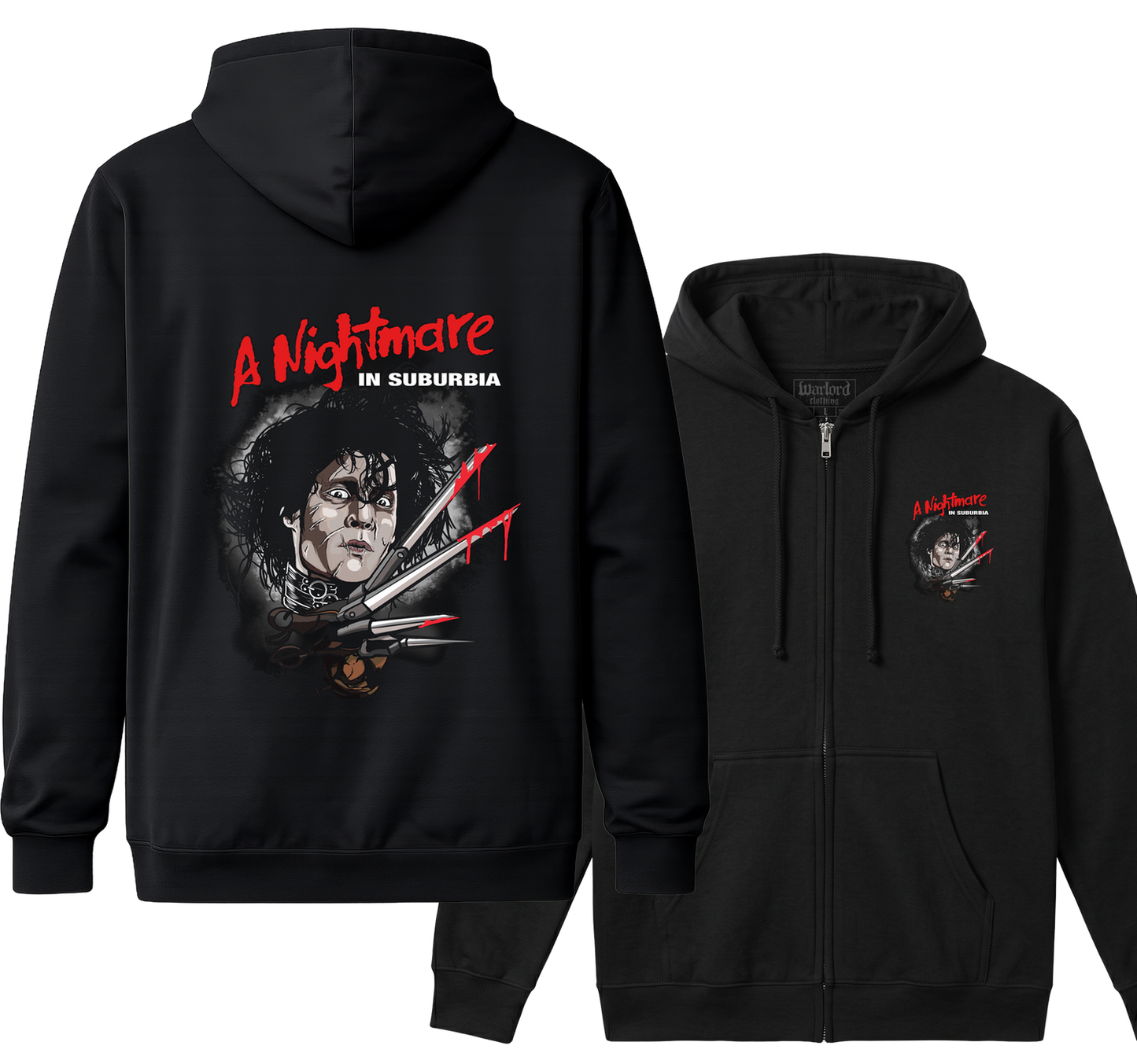 A Nightmare in Suburbia - Zipper Hoodie