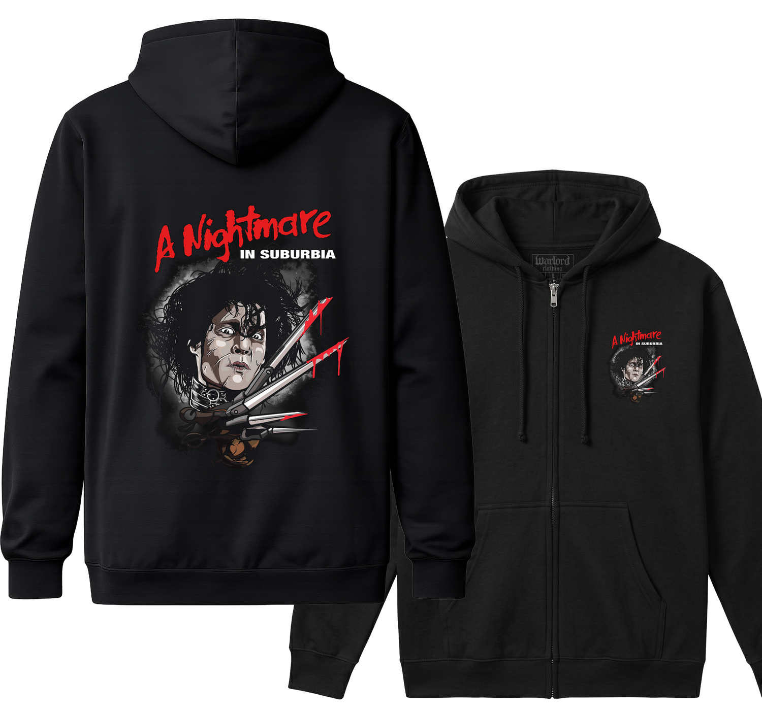 A Nightmare in Suburbia - Zipper Hoodie