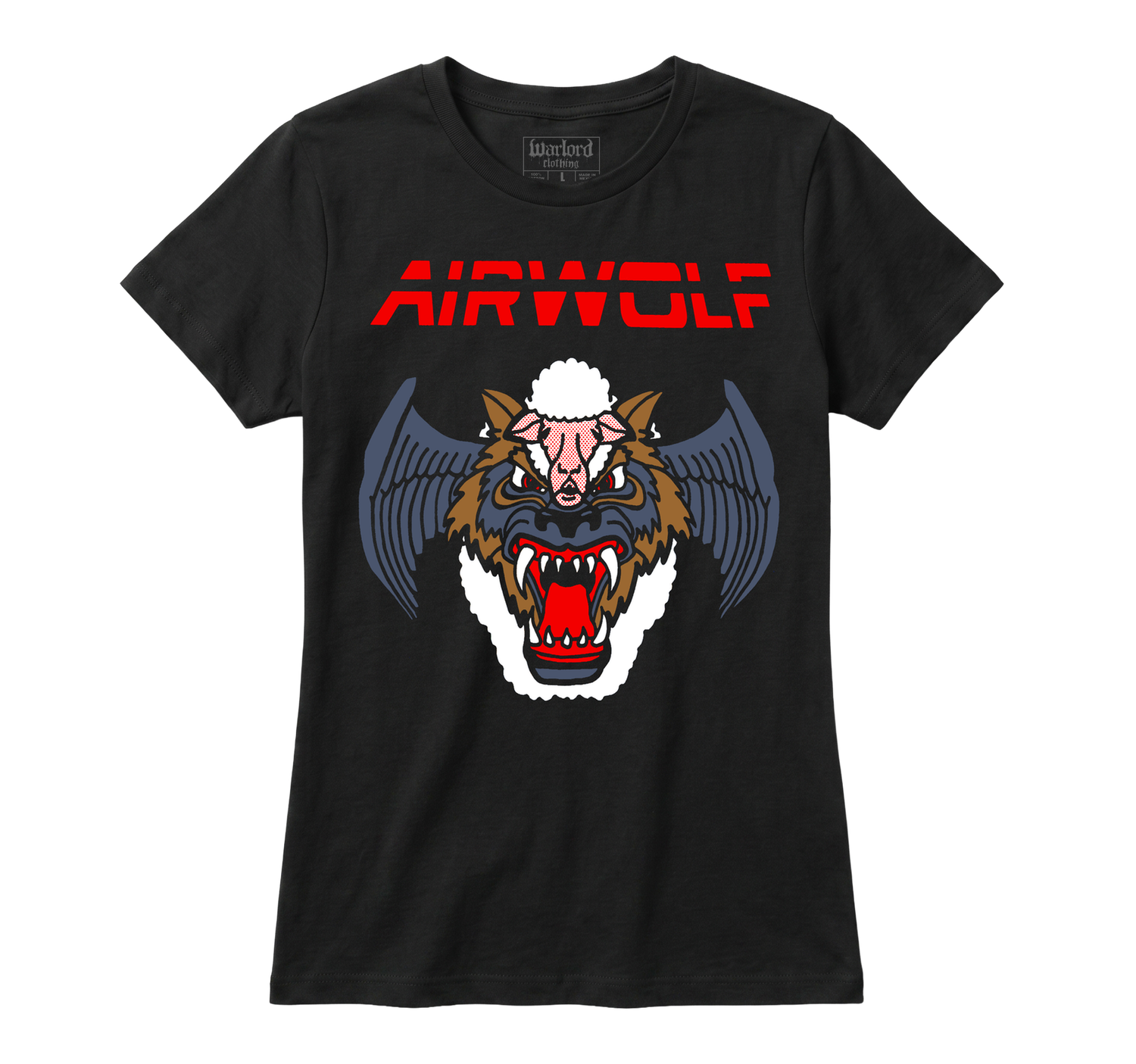 Airwolf - Girlie Tee