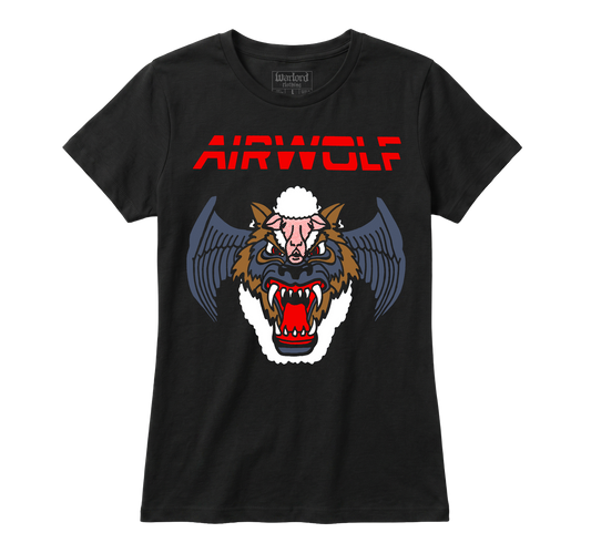 Airwolf - Girlie Tee