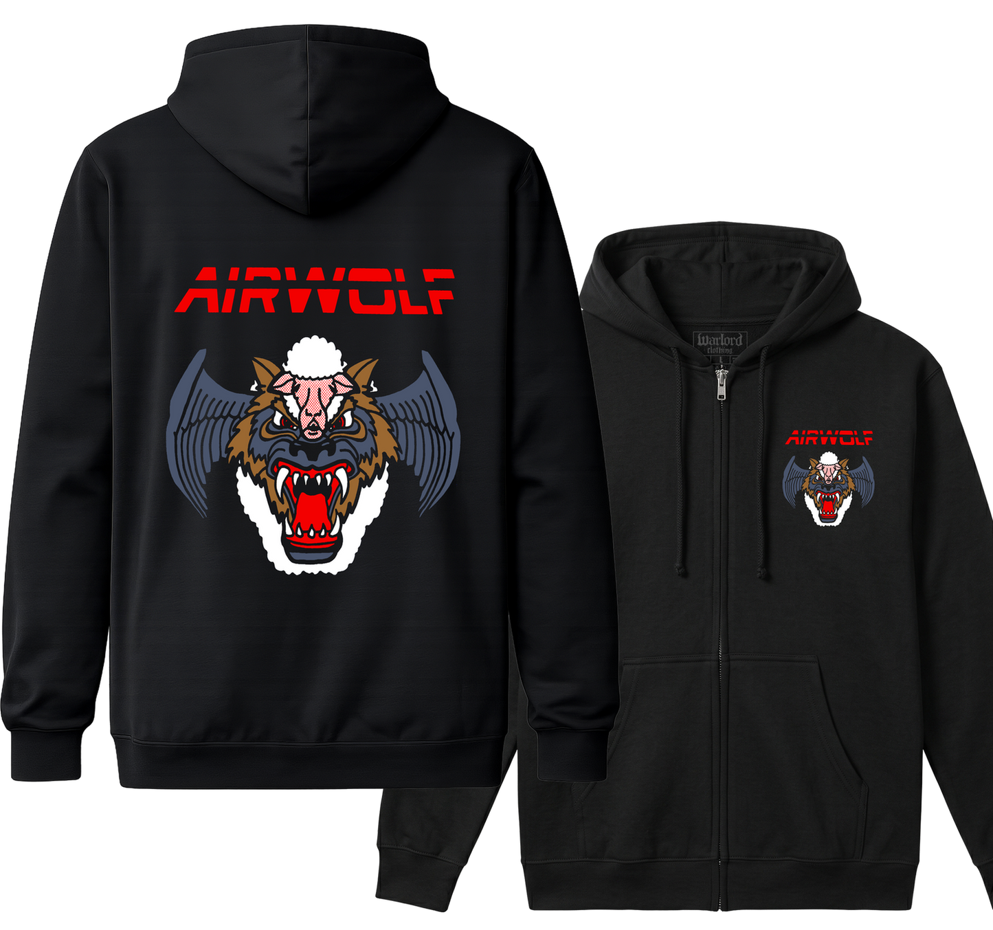 Airwolf - Zipper Hoodie