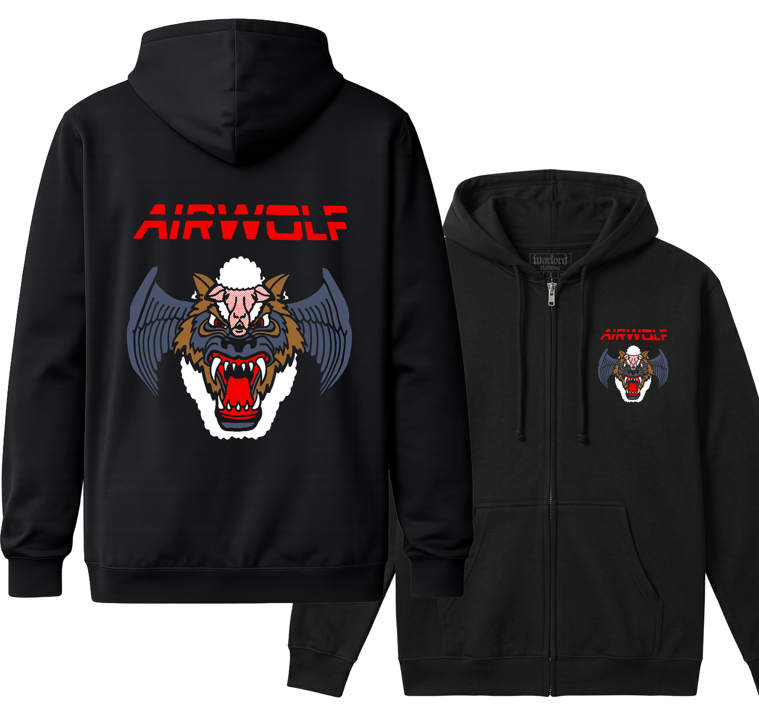 Airwolf - Zipper Hoodie