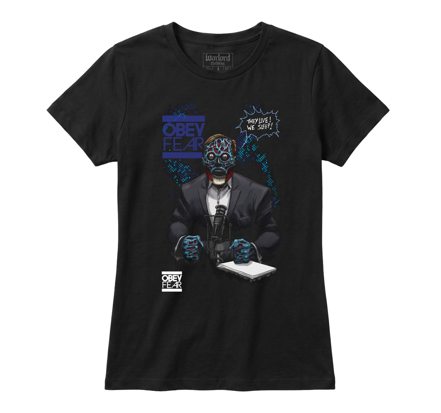 Alex Jones - Girlie Tee
