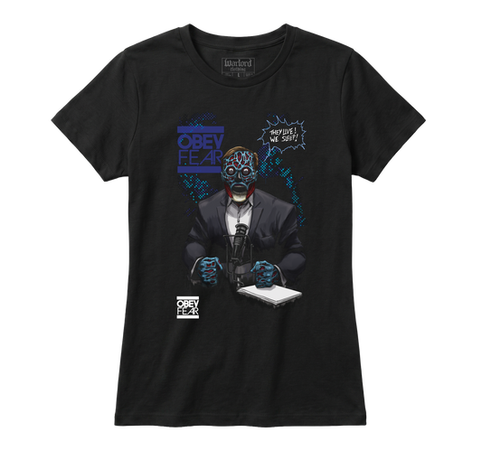 Alex Jones - Girlie Tee
