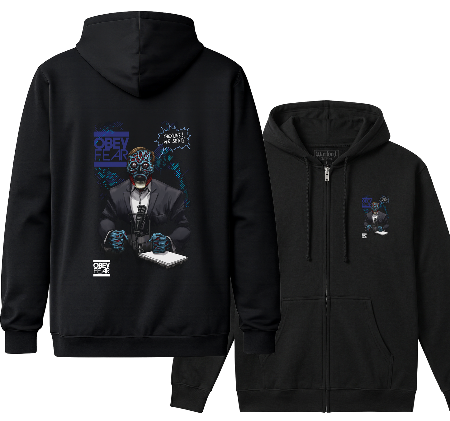 Alex Jones - Zipper Hoodie