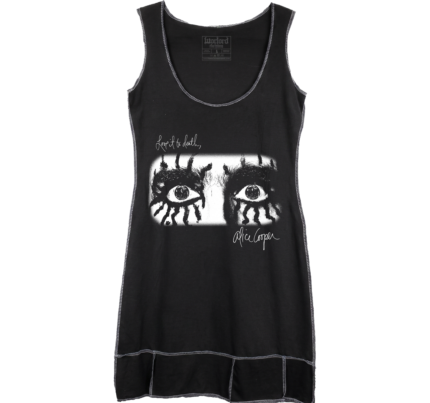 Alice Cooper - SPLIT - TEST - T-Shirt Dress