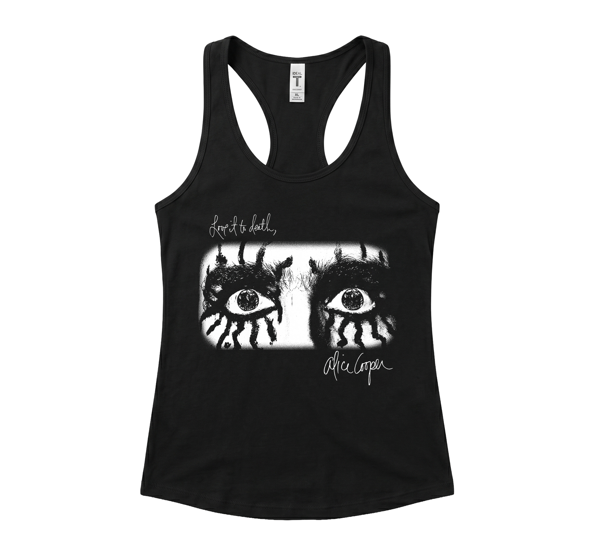 Alice Cooper - SPLIT - TEST - Racerback Tank