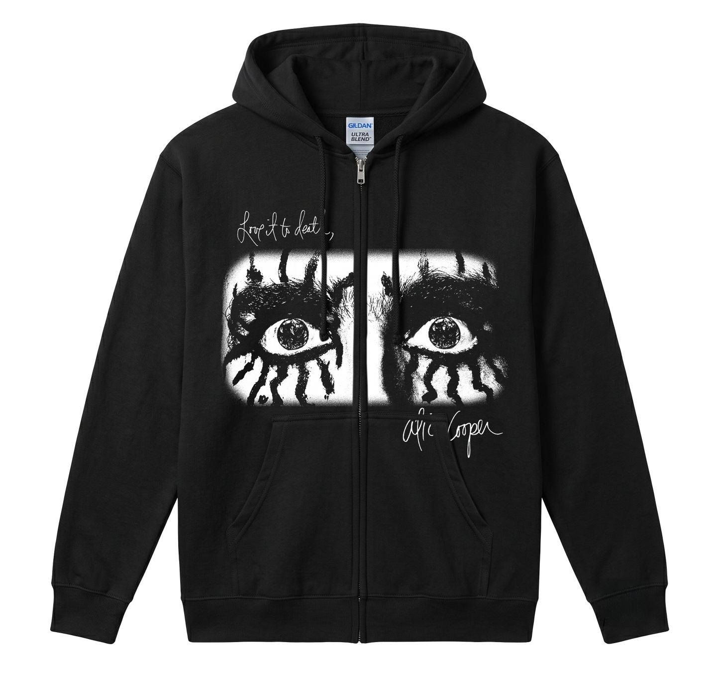 Alice Cooper - SPLIT - TEST - Zipper Hoodie
