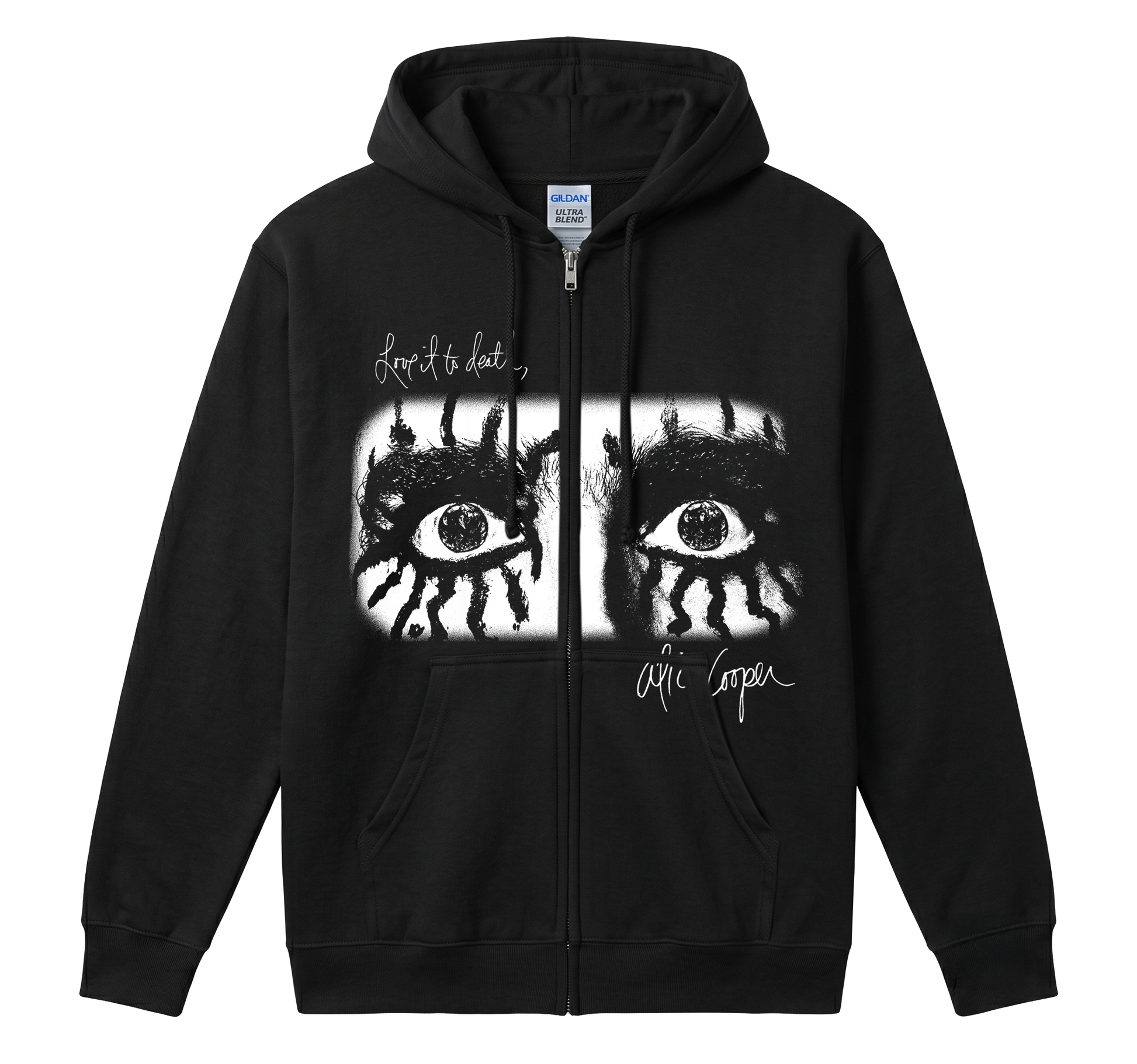 Alice Cooper - SPLIT - TEST - Zipper Hoodie