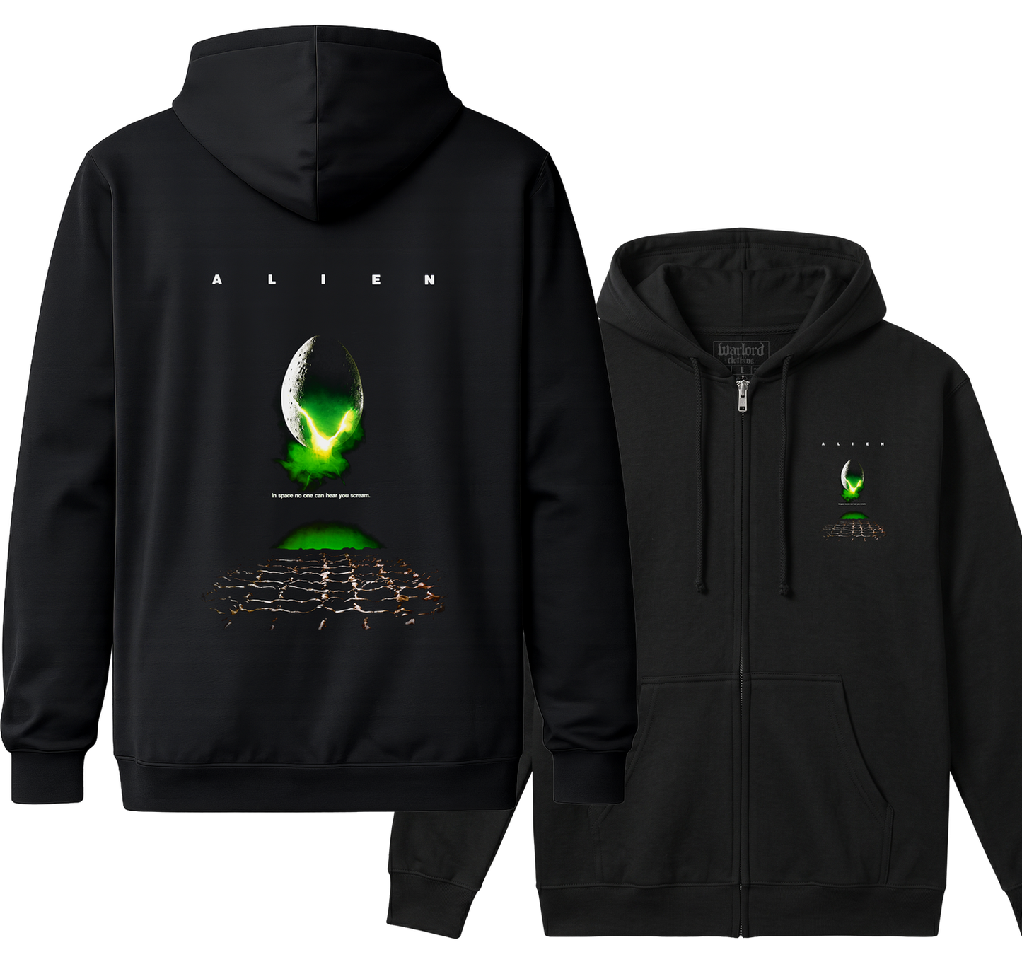 Alien - Zipper Hoodie