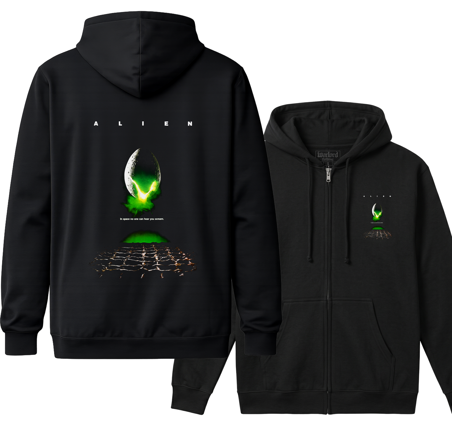 Alien - Zipper Hoodie