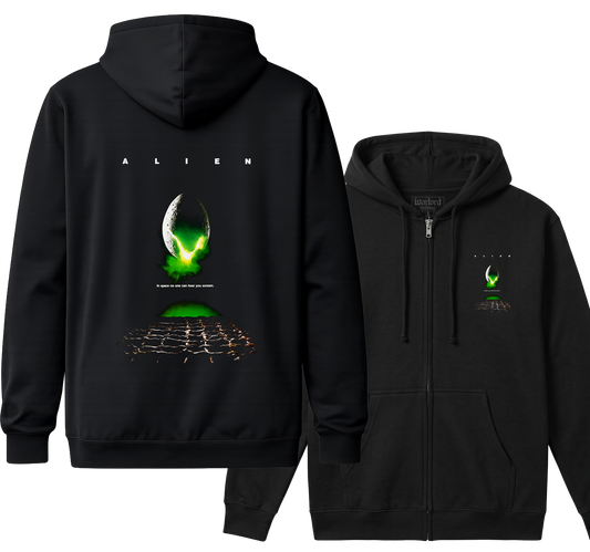 Alien - Zipper Hoodie