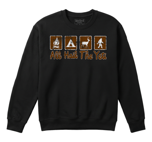 All Hail The Yeti - Crewneck Sweatshirt