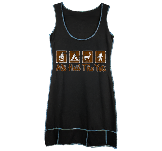 All Hail The Yeti - T-Shirt Dress