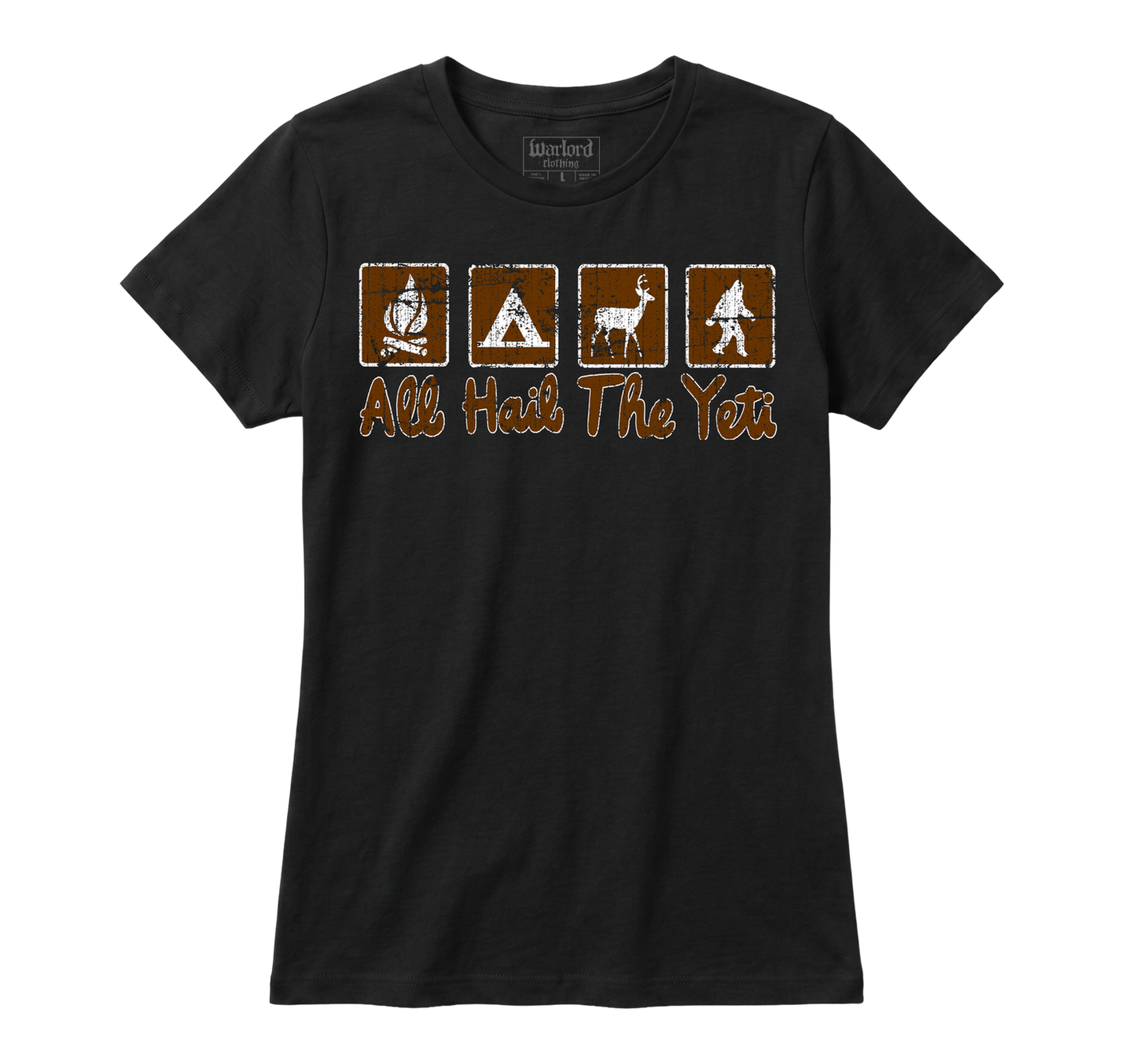 All Hail The Yeti - Girlie Tee