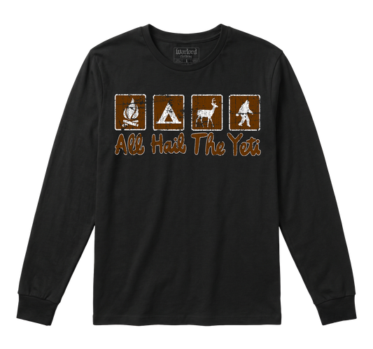 All Hail The Yeti - Long Sleeve