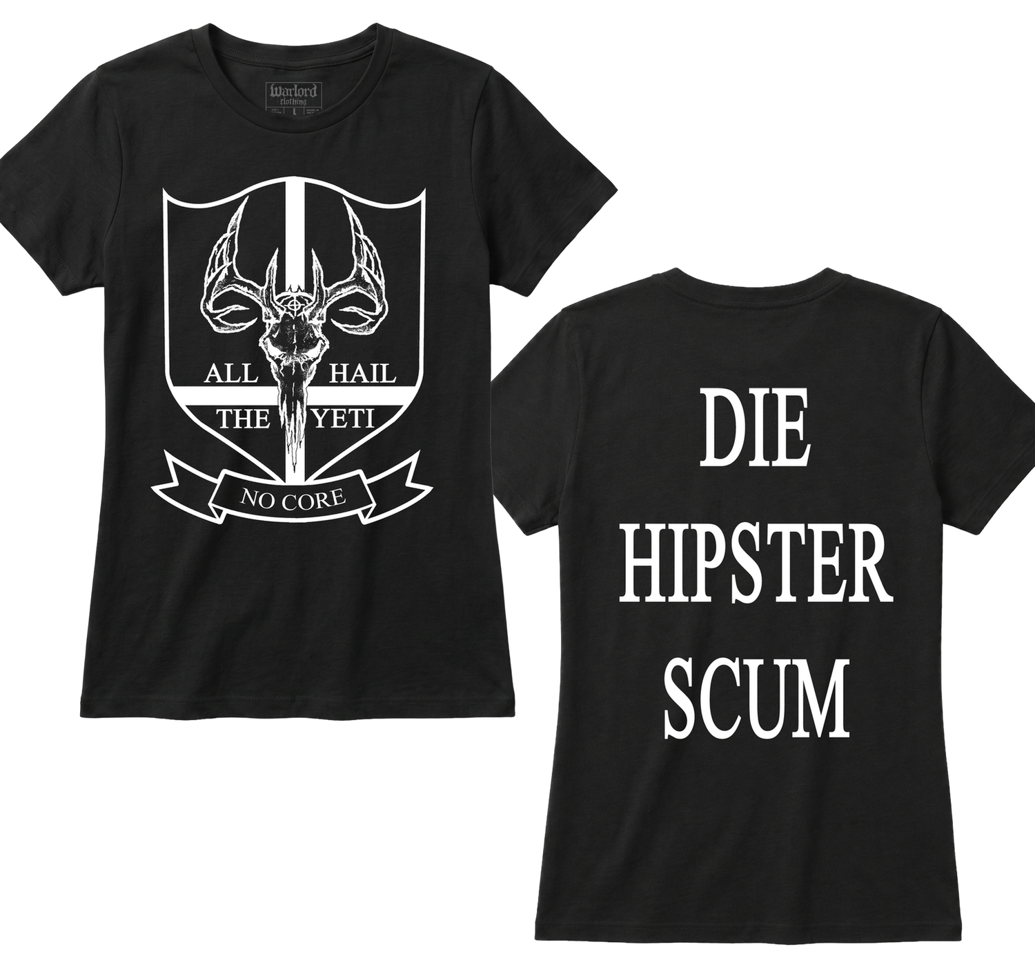 All Hail The Yeti - Girlie Tee