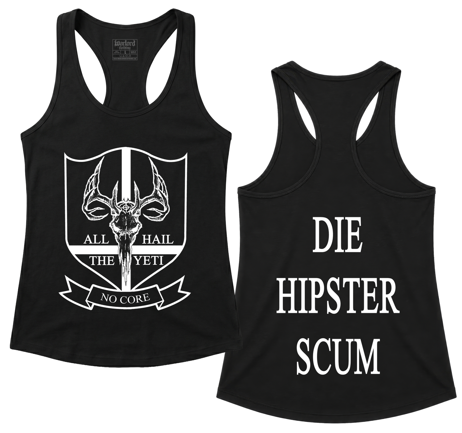 All Hail The Yeti - Racerback Tank
