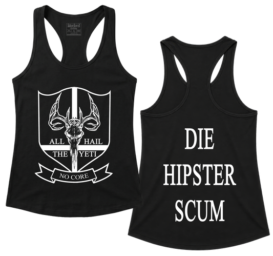 All Hail The Yeti - Racerback Tank
