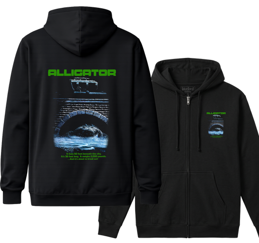 Alligator - Zipper Hoodie