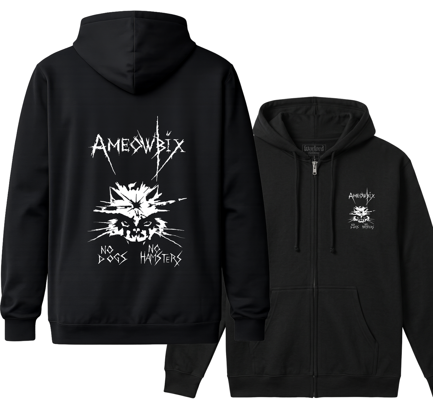 Ameowbix - Zipper Hoodie