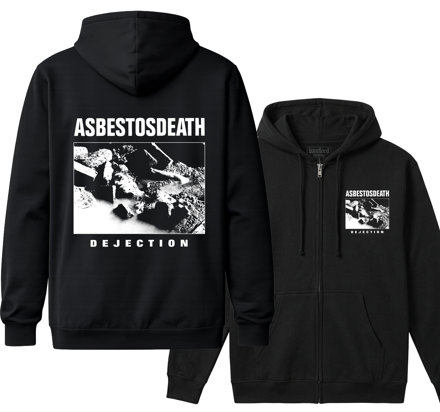 Asbestos Death - Zipper Hoodie