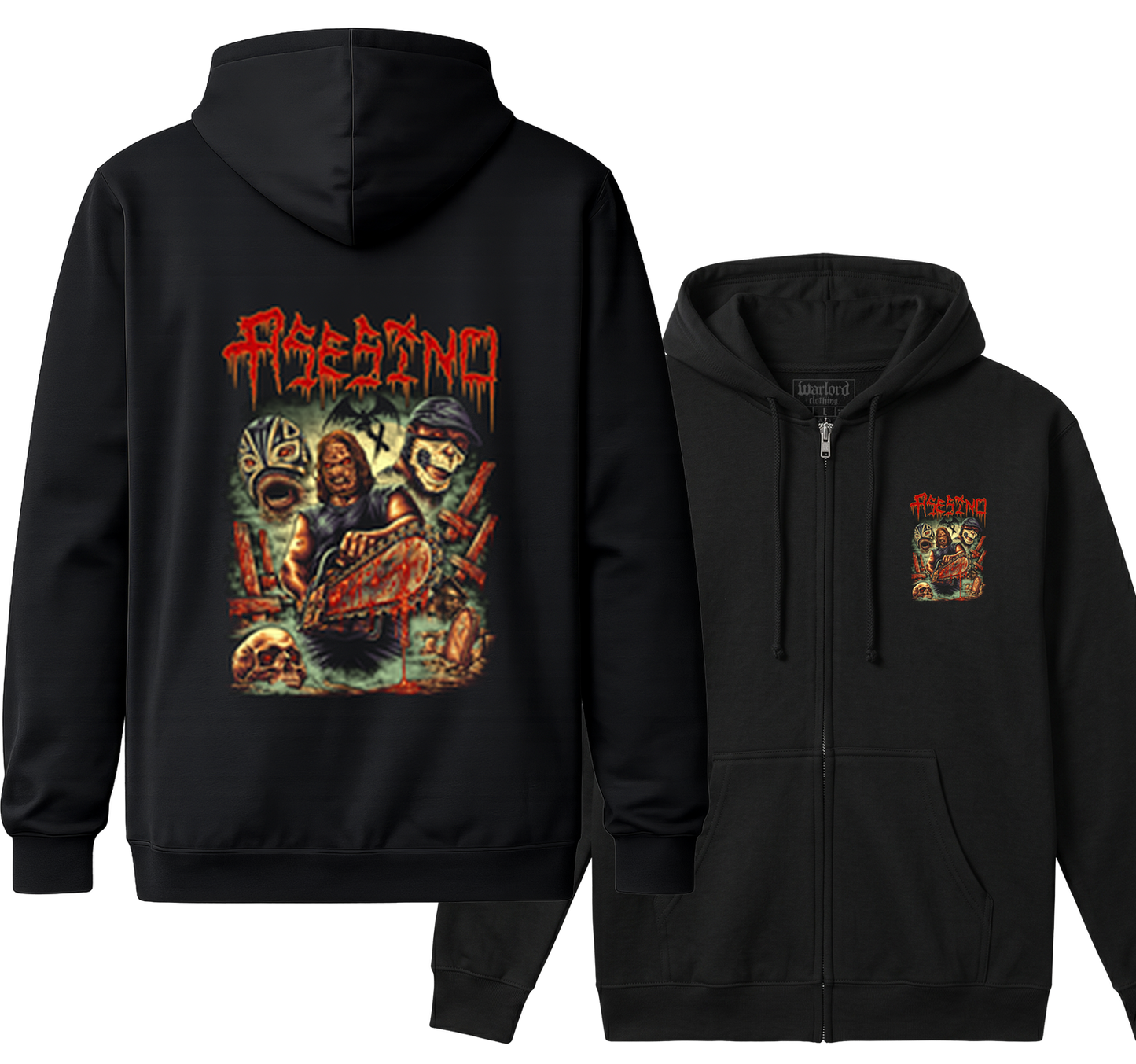 Asesino - Zipper Hoodie