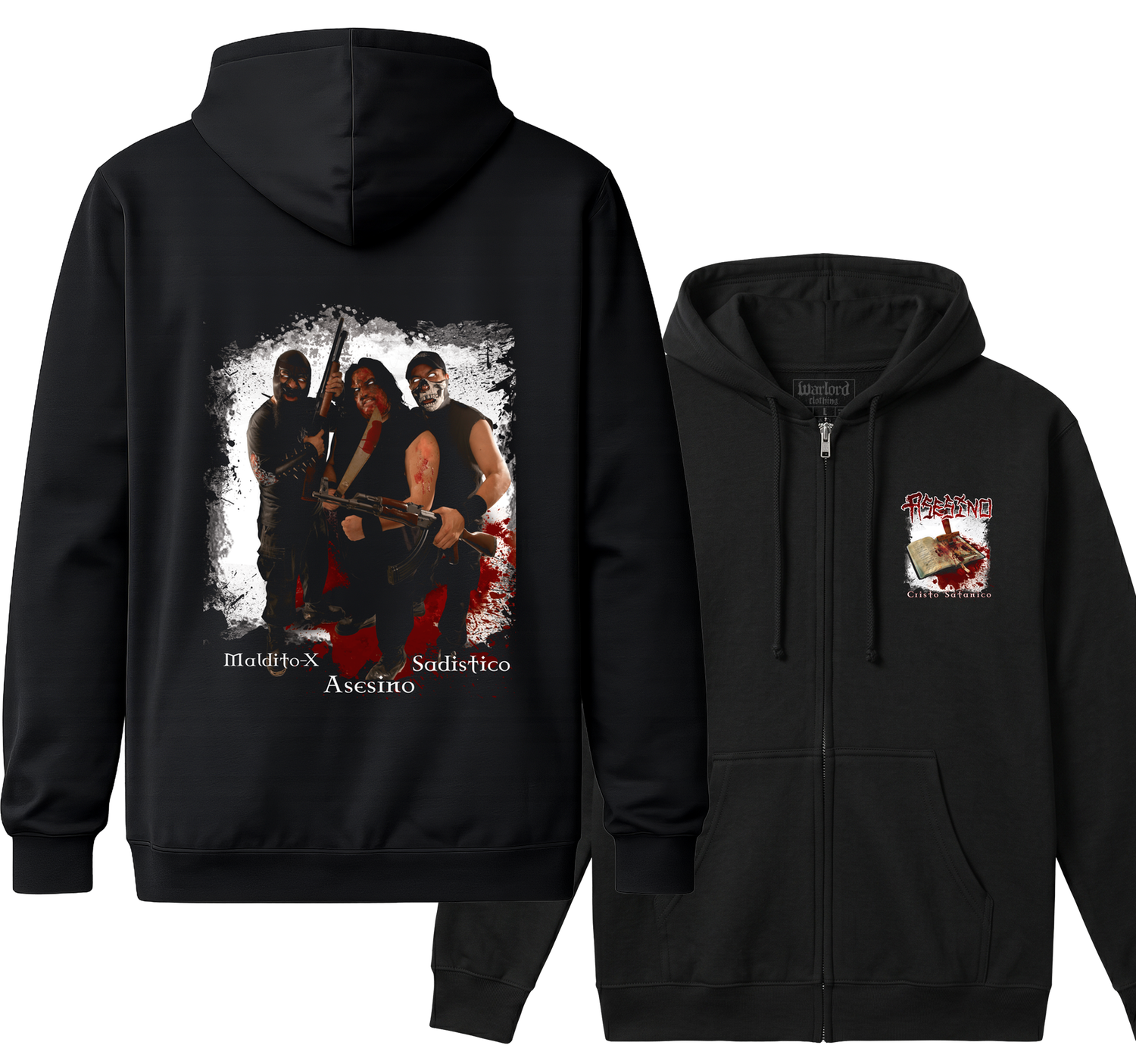 Asesino - Zipper Hoodie