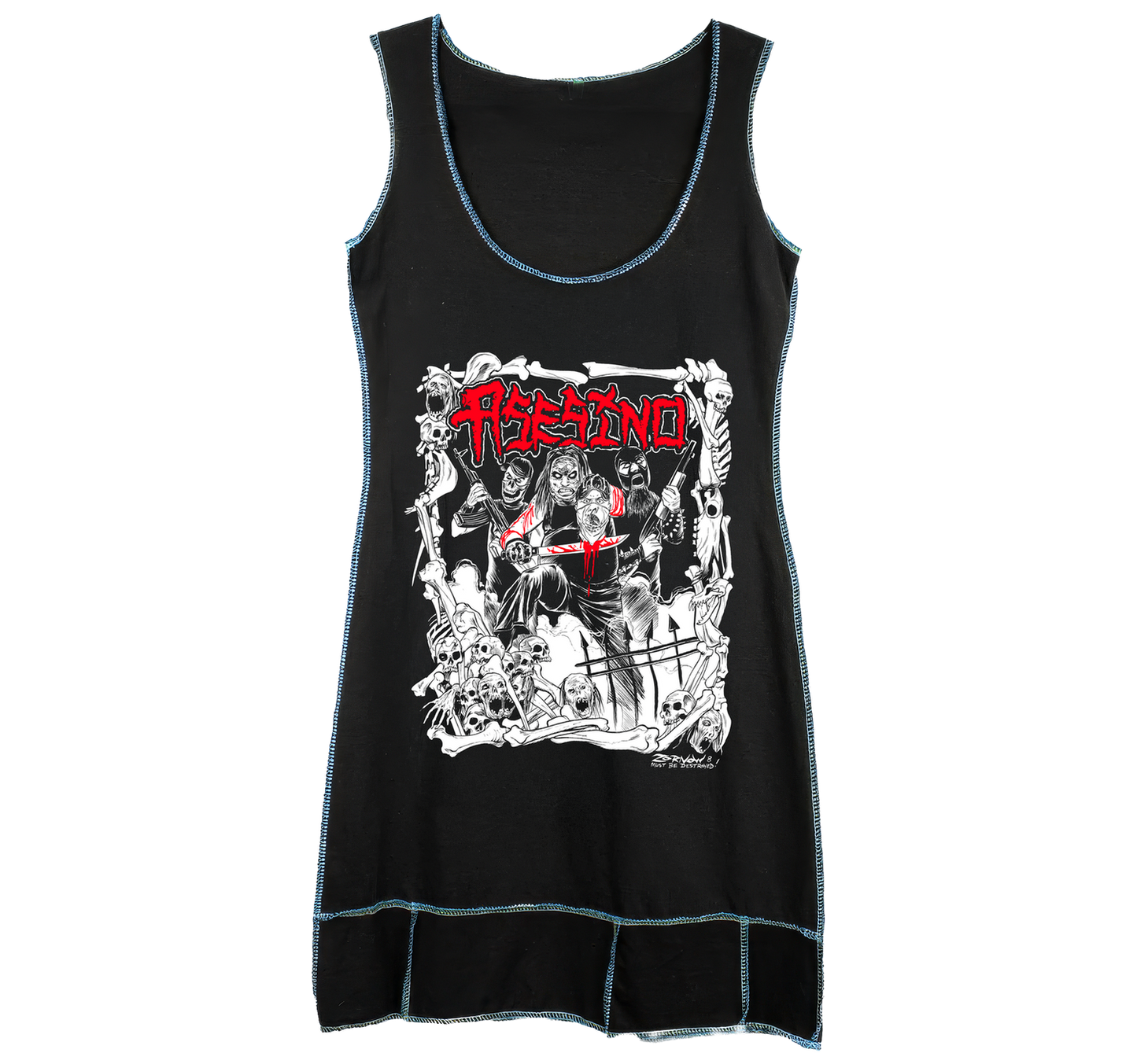 Asesino - T-Shirt Dress