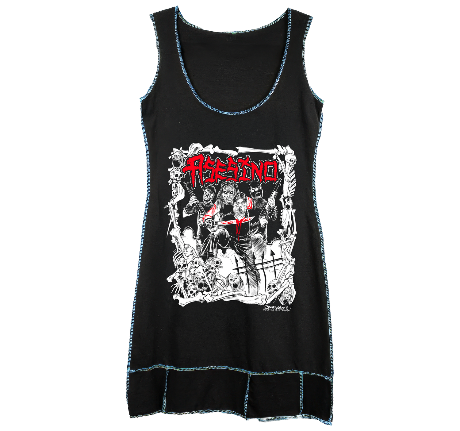 Asesino - T-Shirt Dress