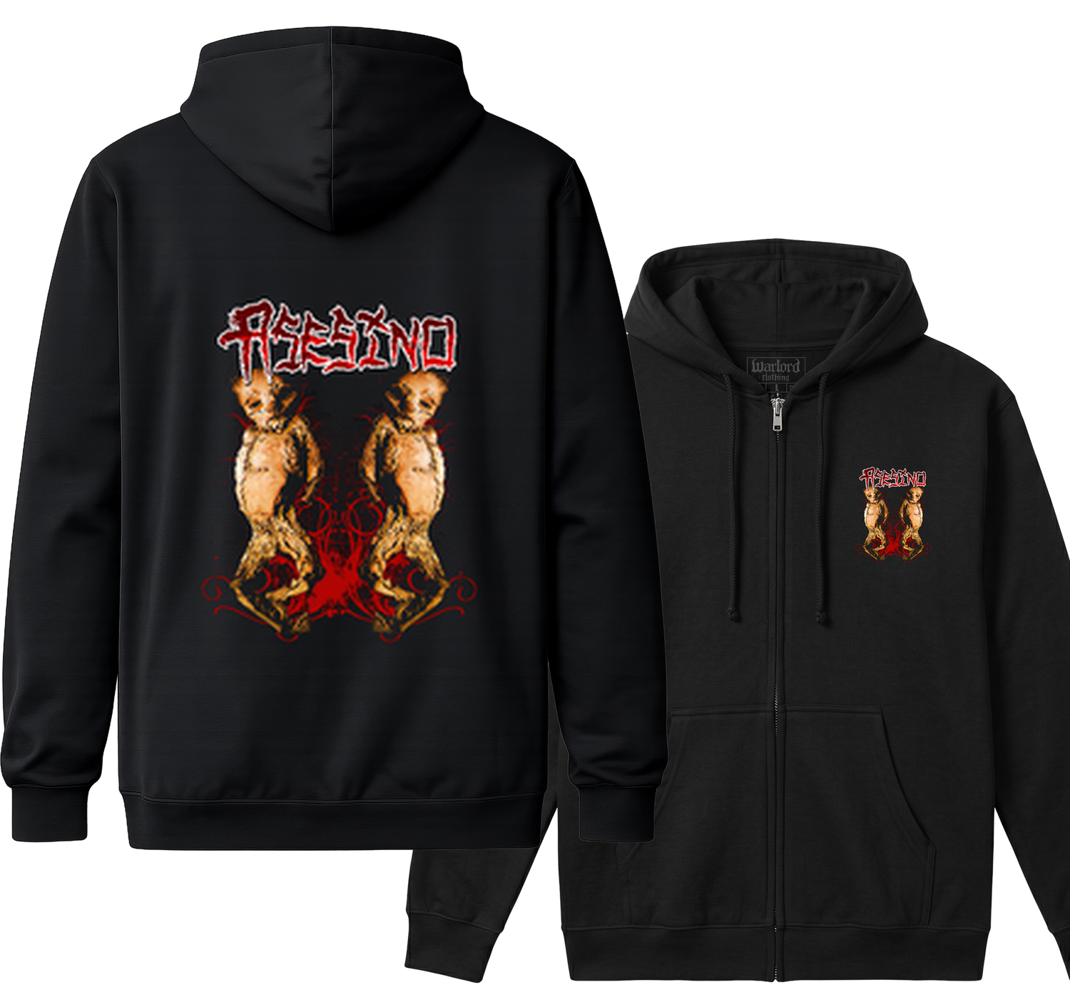 Asesino - Zipper Hoodie