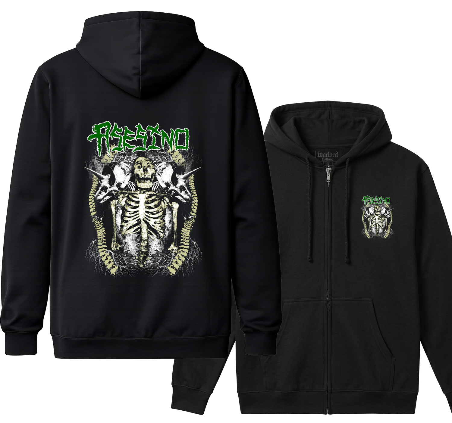 Asesino - Zipper Hoodie