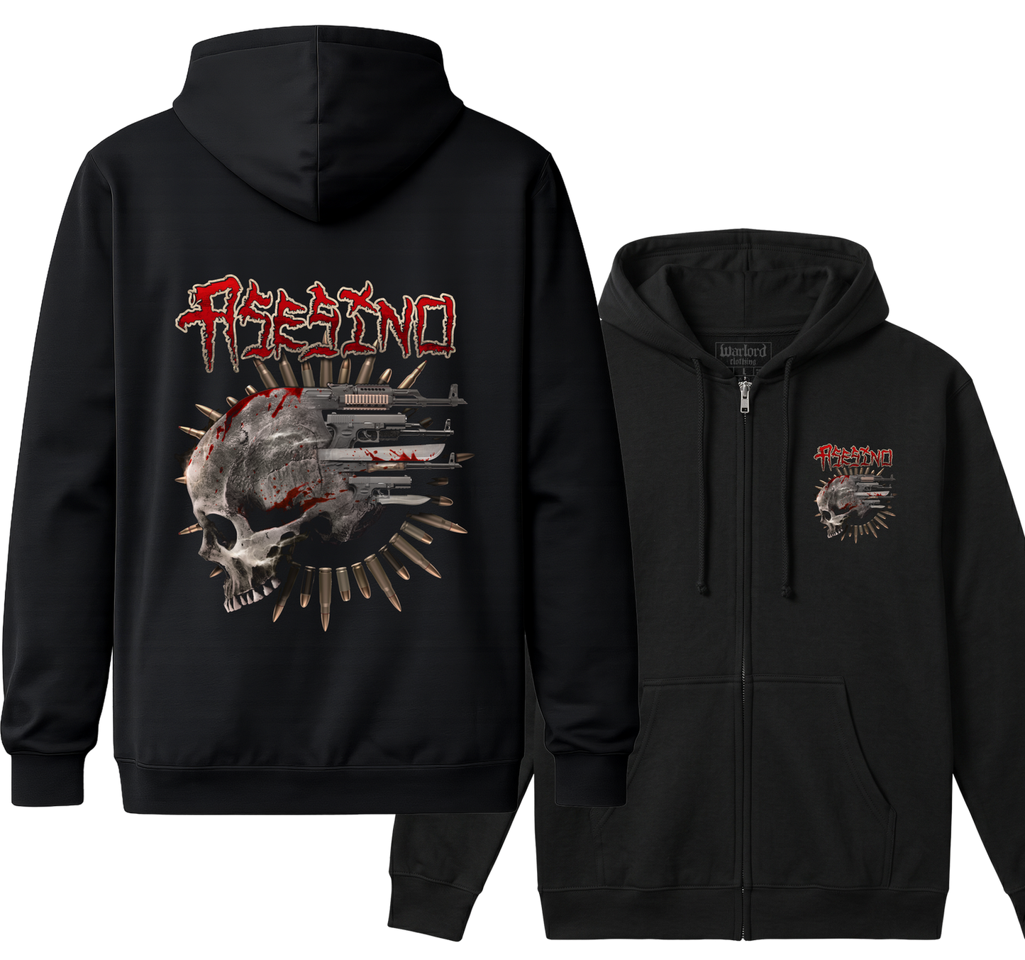 Asesino - Zipper Hoodie