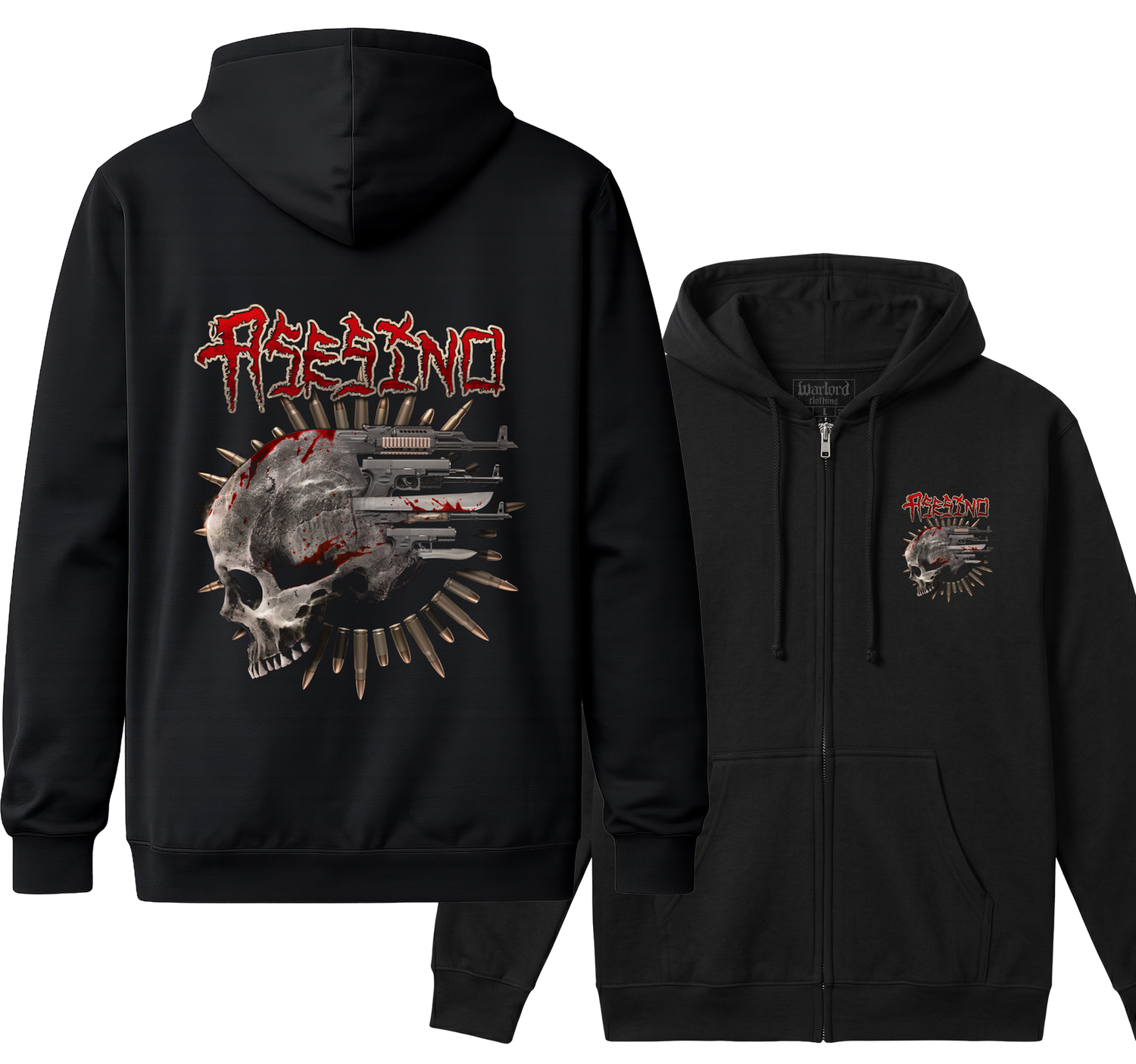 Asesino - Zipper Hoodie