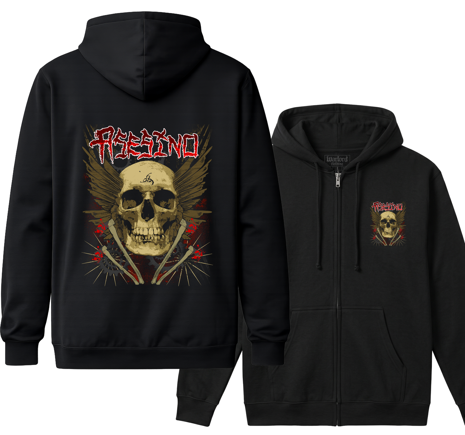 Asesino - Zipper Hoodie
