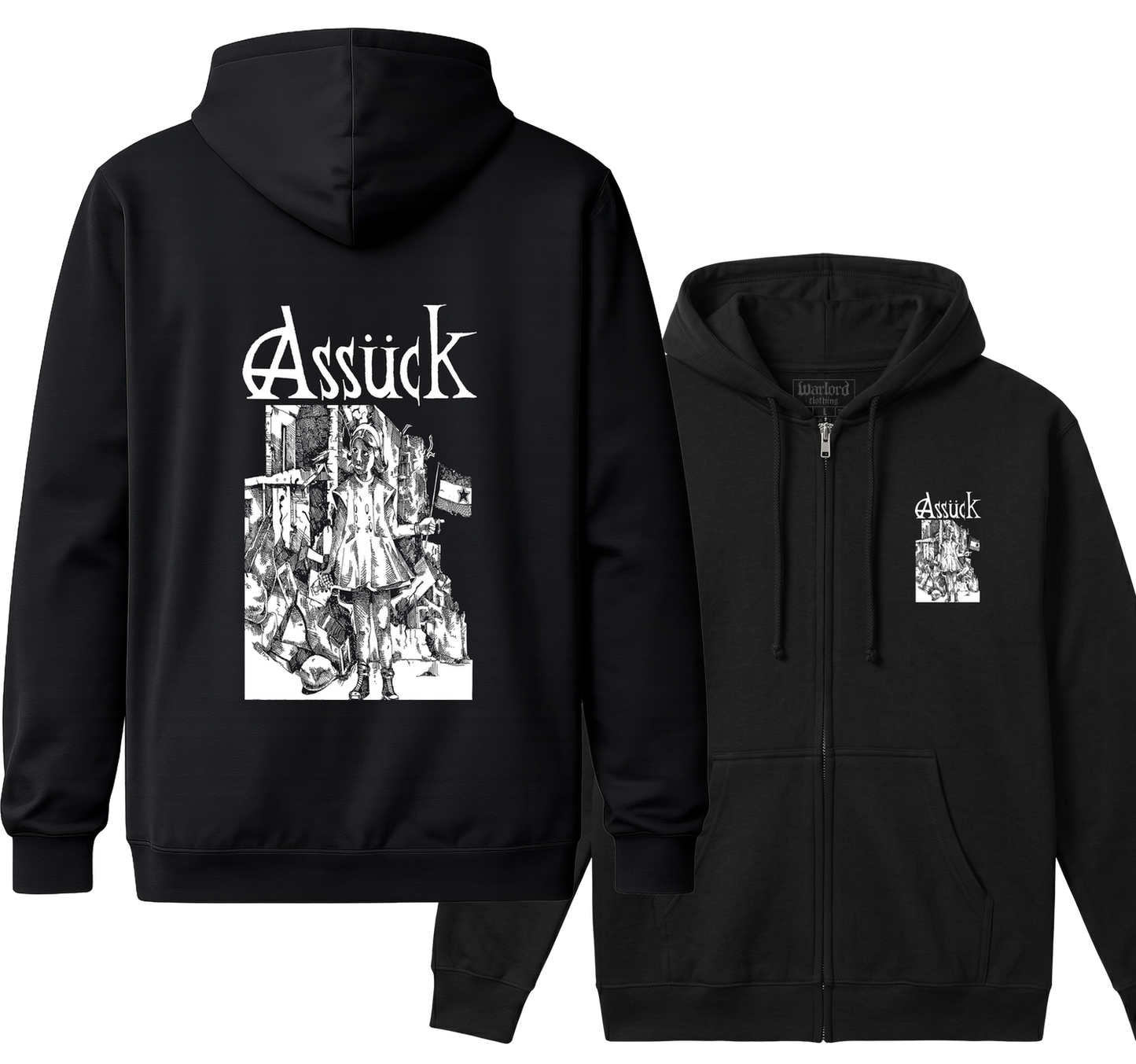 Assuck - Zipper Hoodie