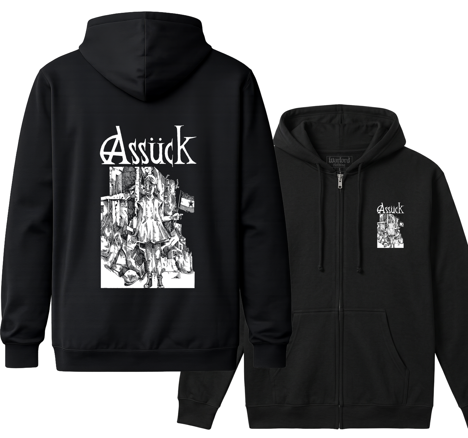 Assuck - Zipper Hoodie