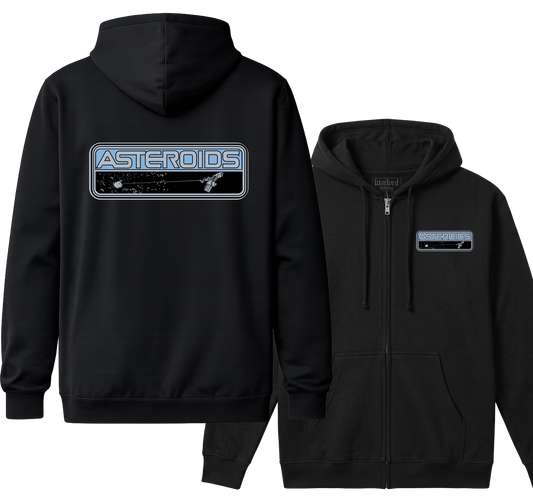 Asteroids - Zipper Hoodie