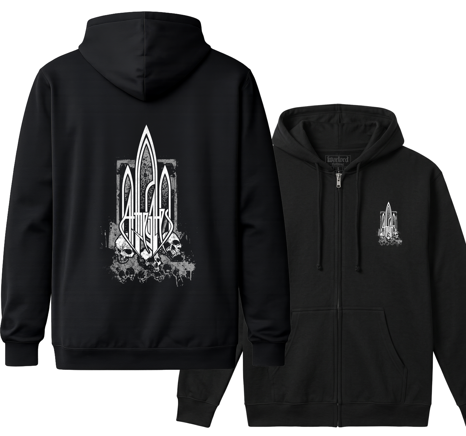 At The Gates - Zipper Hoodie