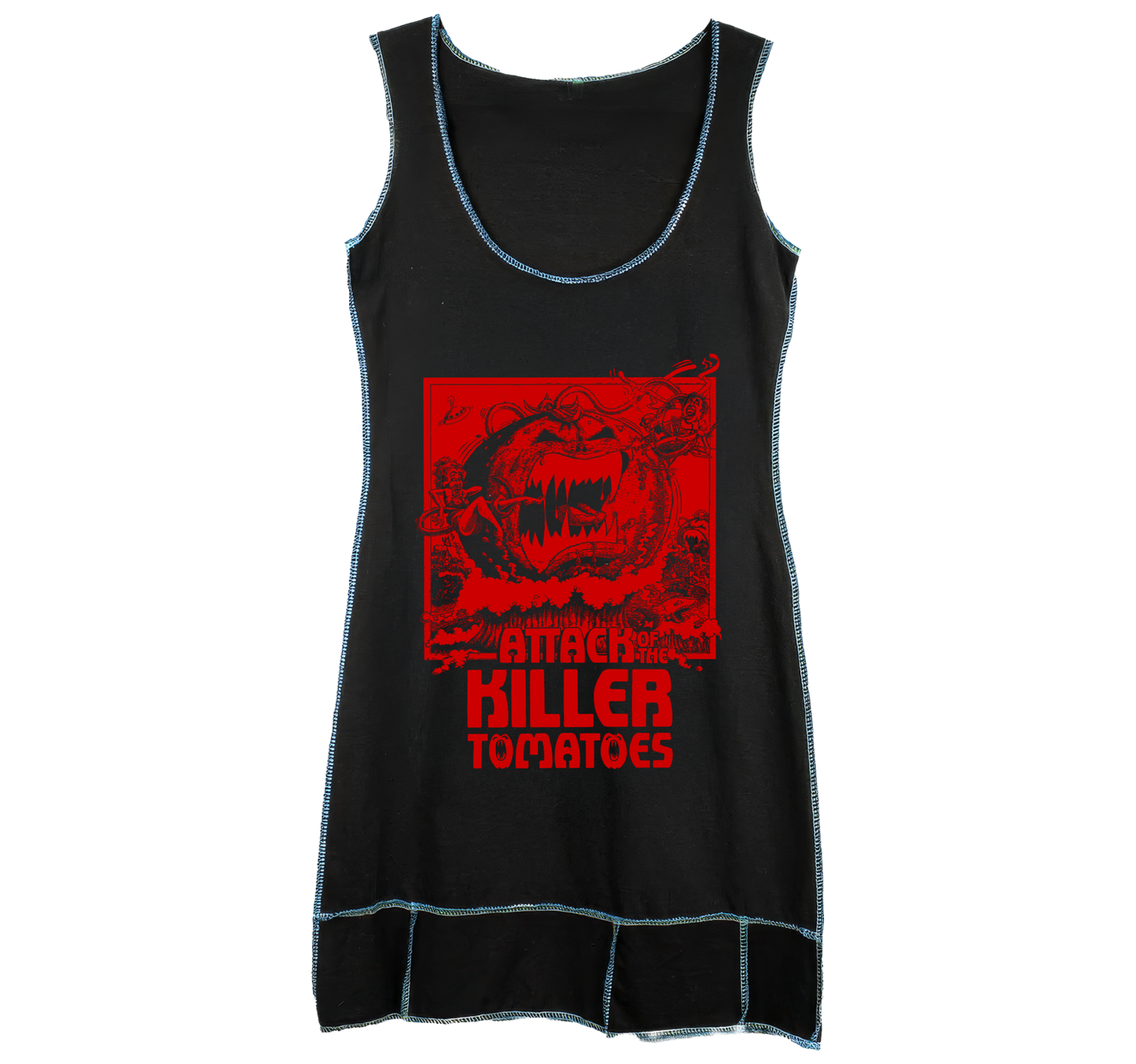 Attack Of The Killer Tomatoes - T-Shirt Dress