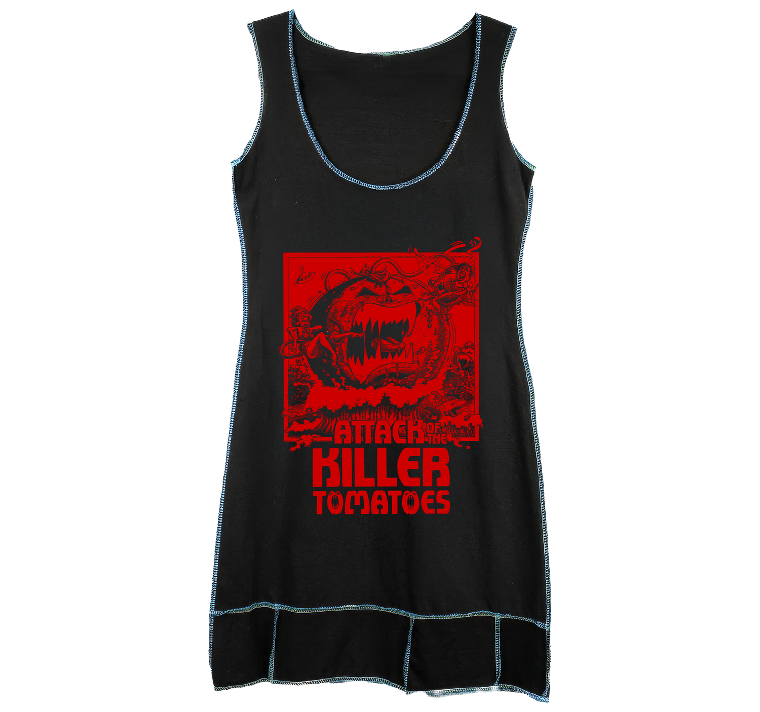 Attack Of The Killer Tomatoes - T-Shirt Dress