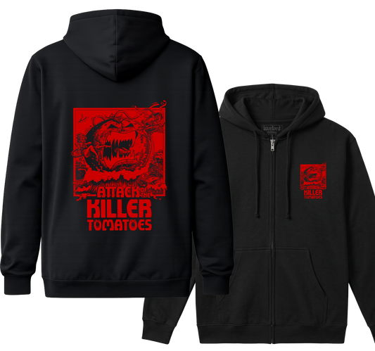 Attack Of The Killer Tomatoes - Zipper Hoodie