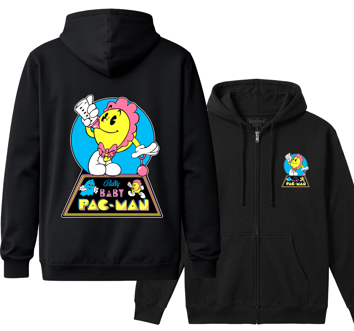 Baby Pac-man - Zipper Hoodie