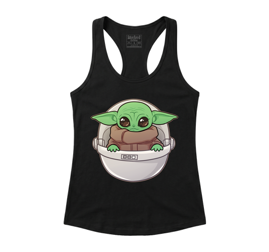 Baby Yoda - Racerback Tank
